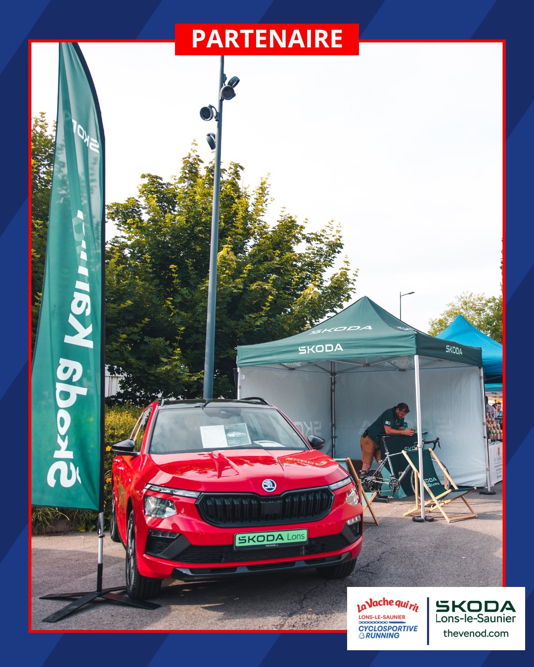🚘 En plus de fournir les véhicules nécessaires à l'organisation @thevenod_lons vous proposera cette année encore une animation sur le village exposants. Nombreux goodies à remporter 😁

𝐈𝐧𝐟𝐨𝐫𝐦𝐚𝐭𝐢𝐨𝐧𝐬 & 𝐢𝐧𝐬𝐜𝐫𝐢𝐩𝐭𝐢𝐨𝐧𝐬 ⤵️
✍️ https://cyclosportive-lavachequirit.fr

#CyclosportiveLaVachequiRit #VachequiRit #Jura #LonsLeSaunier #Gravel #Cyclosport #LaurentJalabert #Cycling #Jaja #granfondo @skodawelovecyclingfrance