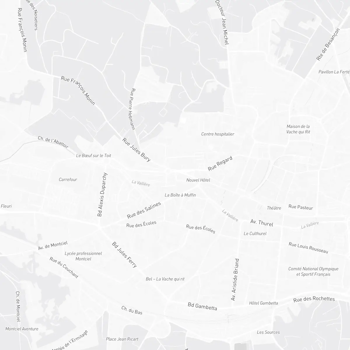 Carte du parcours 5K · 10K
