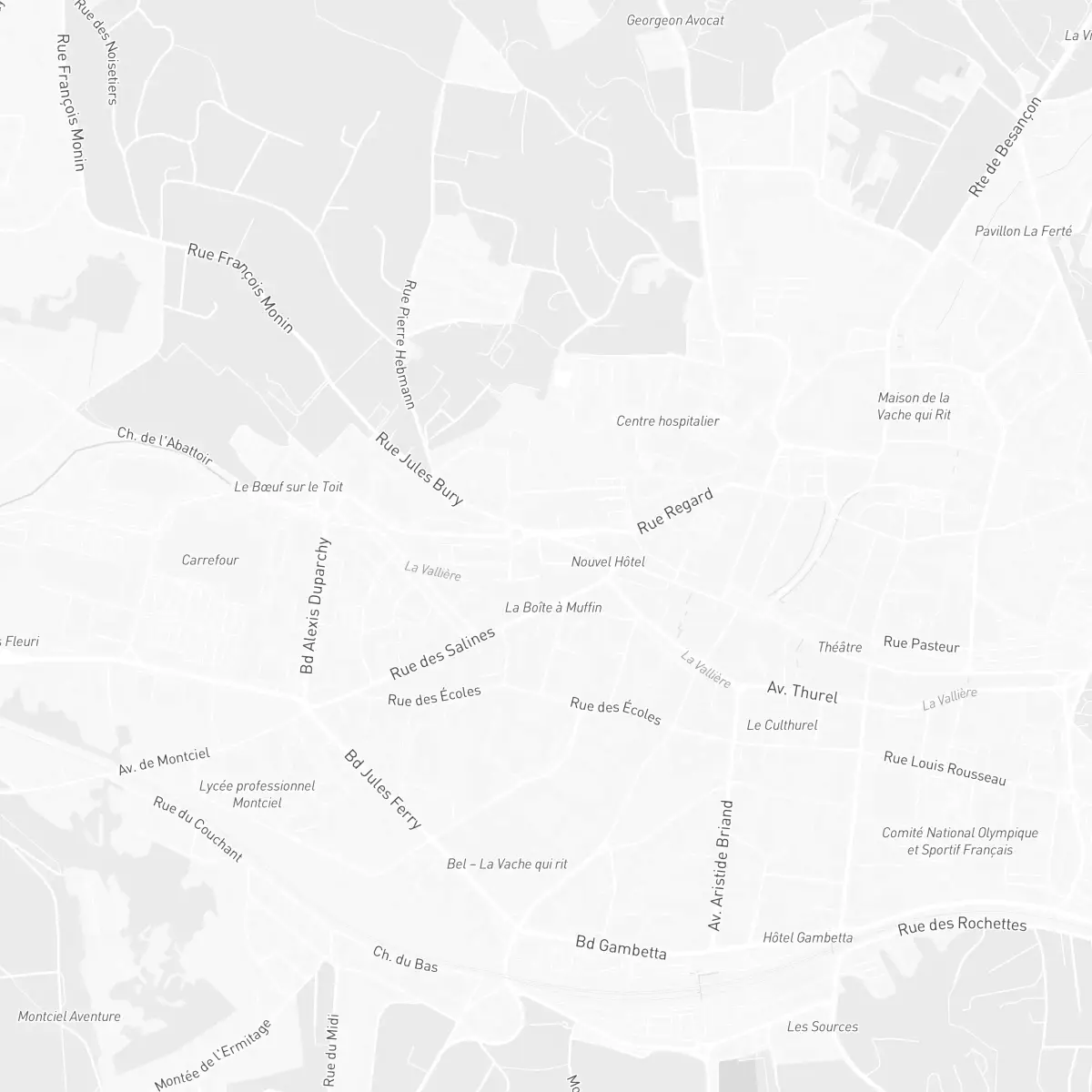 Carte du parcours 5K · 10K