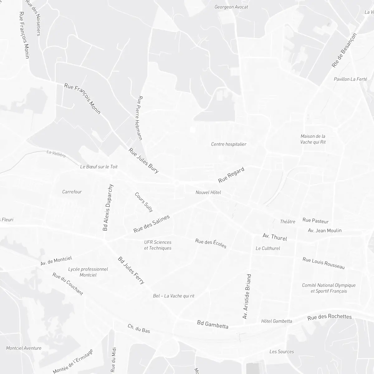 Carte du parcours 5K · 10K